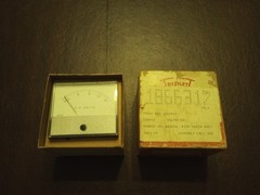 Awesome Vintage Made In The USA Triplet AC 15 Vintage Meter With Box
