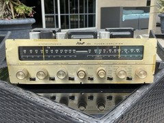 Pilot 654 Stereo Receiver 7591 12AX7 (not included) Tuner Amplifier PARTS/REPAIR