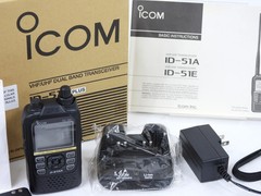 Icom ID-51 Plus Handheld Dual-Band D-Star Ham Radio Transceiver (excellent)