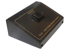 2 Pair Way Stereo Compact Rugged Speaker Switcher Selector Switch box 1×2 TC-22