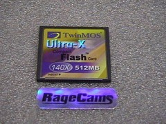 TWINMOS ULTRA X 512MB CF CARD 140X COMPACT FLASH 4 GIG GIGS for RCA LYRA X2400