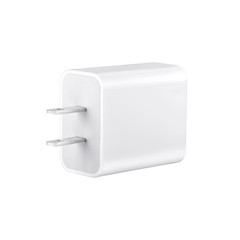 USB C + USB A Wall Charger Fast Charging, 3A/5V 18W USB-C USB-A Power Adapter