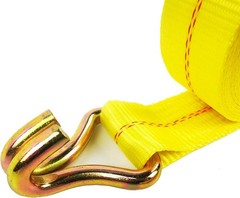 4 Pack 2″ x 27′ Ratchet Straps, 10,000lbs Heavy-Duty Cargo Tie Down with J-Hooks