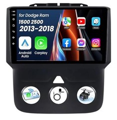 4GB RAM+64GB ROM Car Radio for Dodge Ram 9 Inches 4 Core 4GB RAM + 64GB ROM
