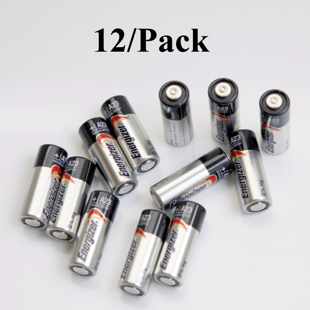 Energizer A23 12v Alkaline Batteries (Pack of 12)