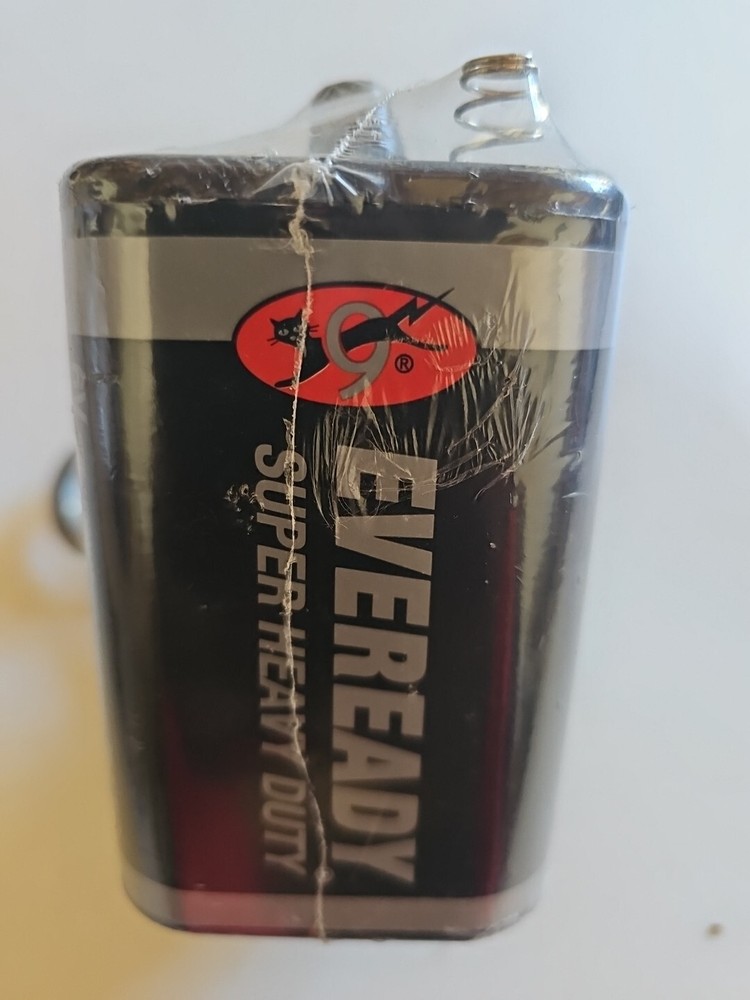 Eveready 6 Volt Lantern Battery 1209 Super Heavy Duty