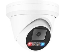 8MP PoE IP B&R Strobe Light Full Color Night Vision Camera Metal Housing 2.8mm