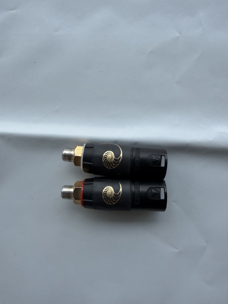 cardas xlr adapters-male xlr to female rca/pair msrp $150 when new-in good cond