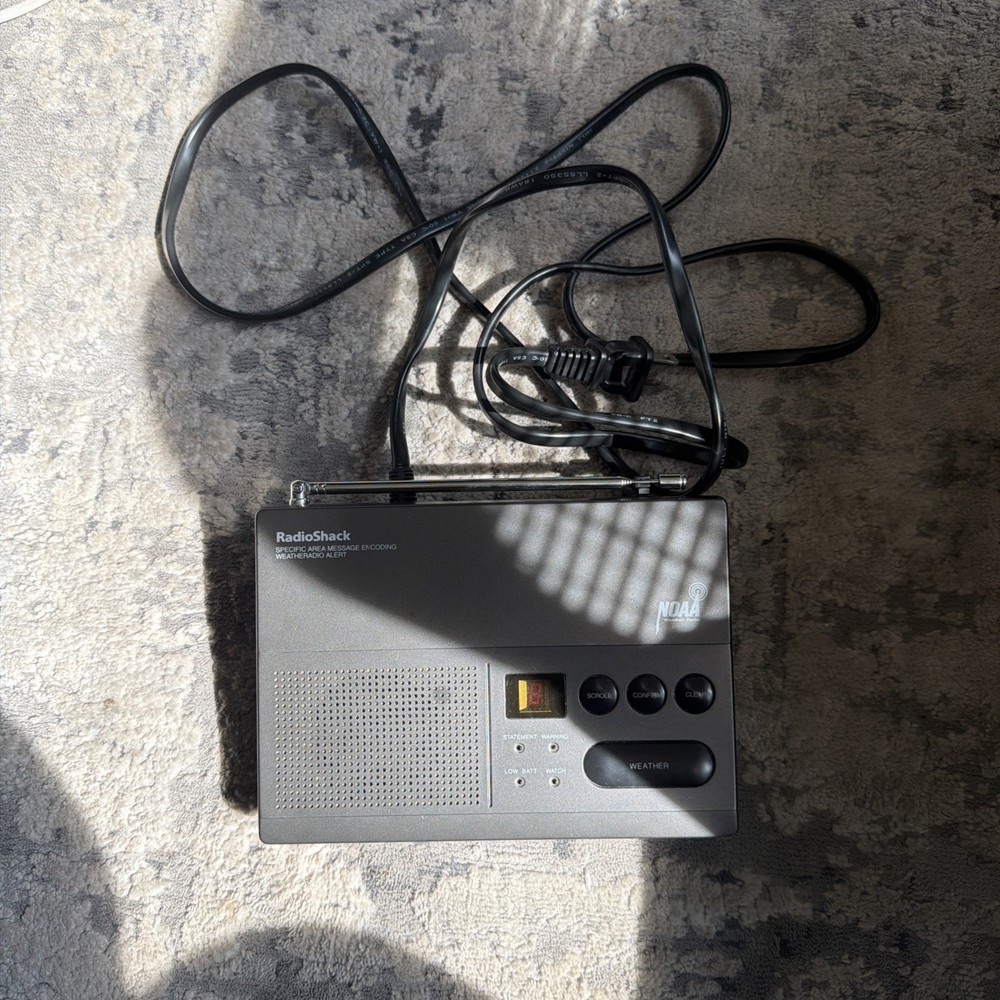 RadioShack 12-251 NOAA Weather Radio Alert – See Desc