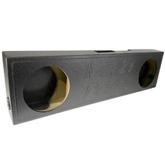 Sub Woofer Box Chevy Silverado 07-18 Single Regular Cab 2×12 Woofers Ported