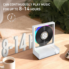 C229 Desktop Portable CD Player with Bluetooth 5.3,Built-In Speaker Hi-Fi Sound