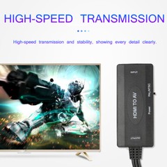 1080P HDMI Male To 3 RCA Video Audio AV Component Converter Adapter Cable HDTV