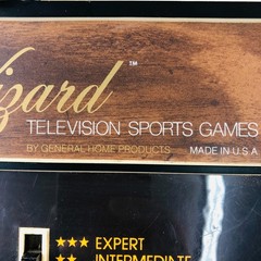 Vintage Wonder Wizard Television Sports Games Video Game Console For Repair