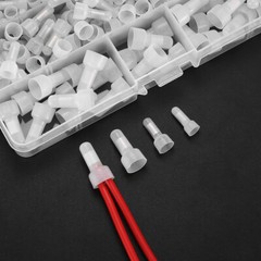 700/300PCS Closed End Crimp Caps Terminals 12-10 16-14 22-18 AWG Wire Connectors
