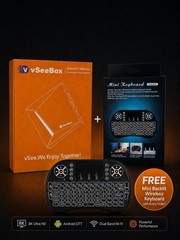 Vseebox v6 Pro / Free Mini Backlit Keyboard With Order