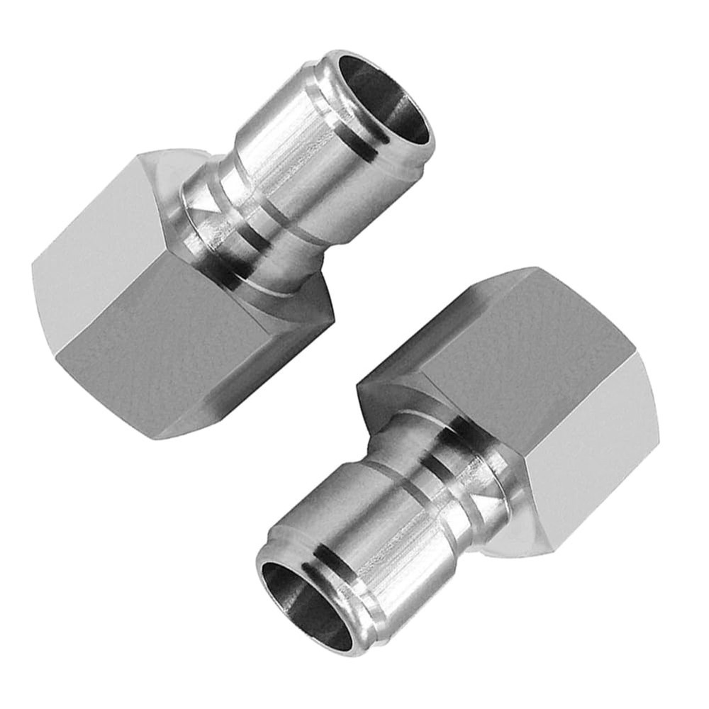 1/2 Inch FPT Female Quick Disconnect 304 Stainless Steel Home Brew 2 PCS