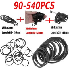 Universal 90-540X Mix Cassette Rubber Drive Flat Square Belt For Tape Machine