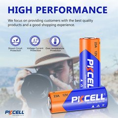 PKECLL 23A 12 Volt Battery 10-Pack, Alkaline 23A 12V Battery for Remote, Ceiling