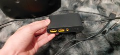 HTC Vive VR Headset Headset, cord, and link box only. Read Description