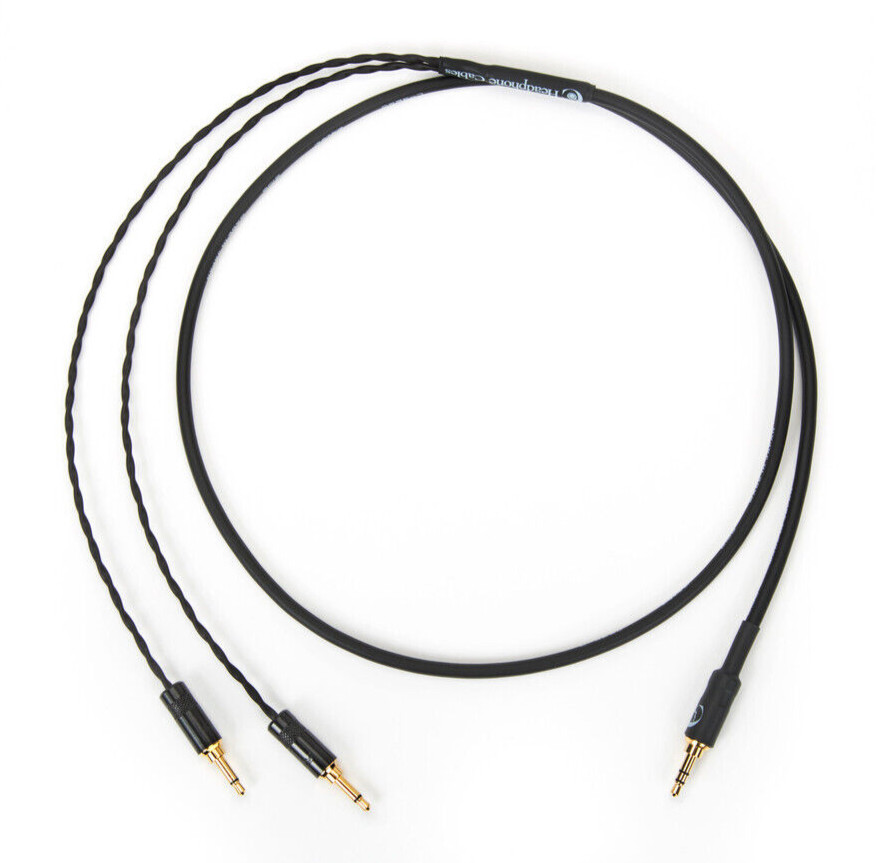Custom Headphone Cable for Focal Clear MG, Celestee, Stellia – 3.5mm Plug – 4ft