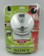 NEW SONY WALKMAN PORTABLE CD PLAYER DNF 400 WITH MP3 ATRAC
