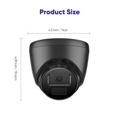 SANNCE 16CH 1080P HDMI 5IN1 DVR Security Camera System Outdoor EXIR Night Vision