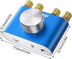 Portable Stereo Hi-Fi Digital Amp – Wireless Audio