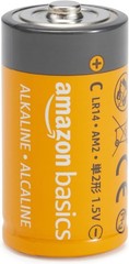 Amazon Basics 24-Pack C Cell Alkaline All-Purpose Batteries 1.5 Volt New, Sealed