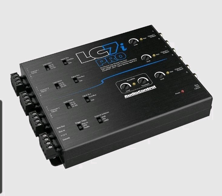 AudioControl LC7i PRO 6-Channel Line Output Converter AccuBASS ACR-1 Sealed