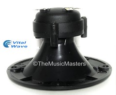 (4) Flush Mount 4″ inch Round Super Horn TWEETERS Speakers Car Audio Home Stereo