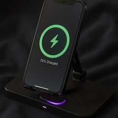 6-in-1 Wireless Charging Station Y21 Phone Watch Earbuds
