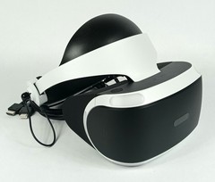 Sony PlayStation 4 PSVR Headset w/Earbuds Only V2 CUH-ZVR2 Tested Working