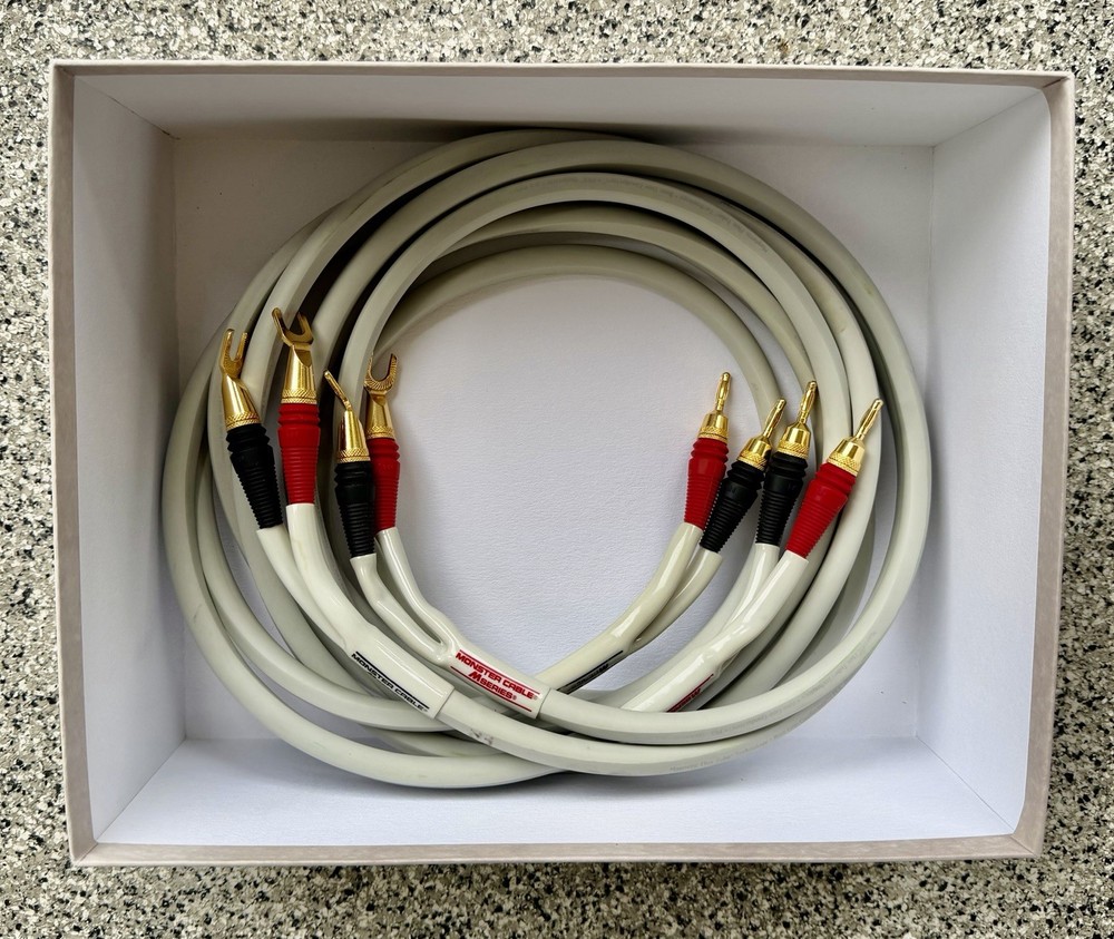 Monster Cable M Series MCX-2S Bi-Wire Speaker Cables.