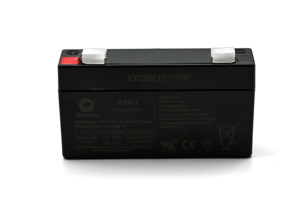 Kaiyang 6V 1.3Ah Battery Replacement for 3FM1.3