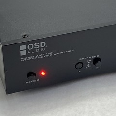 OSD Audio AMP120 2 Channel Stereo Power Amplifier – Tested