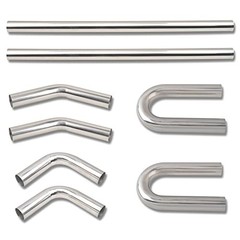 2.25 Inch DIY Custom Mandrel Exhaust Pipe Tube Pipe, 40 Inch Straight Pipe,