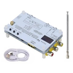 DC 5V Analog TVs Signal Transmitter Home Analog TV Transmitter w/ OLED Screen