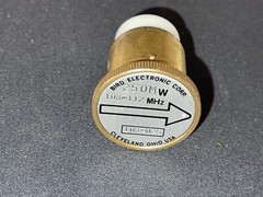 Bird 43 Thruline WattMeter Element 250MW 108-112 MHz Works Good 108-025