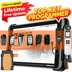 ThinkScan 689BT +TKEY101 Car Key Programmer Set TPMS Coding Tool Full Diagnostic