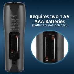 Big Button Universal Remote Control for Seniors, 2-Device Switching, 4-in-1