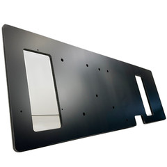 19-23 GM Truck Silverado Sierra Custom Made Amplifier Rack 1/4 Abs Plastic
