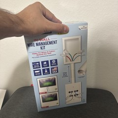 Wire Trak In-Wall Wire Management Kit for a Clean, Professional Installation