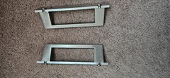 Vintage Pioneer Spec Compatible Handles. 4 Inch rack space hole and 7 inch tall