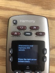 Logitech Harmony 650 Advanced All in One Programmable Universal Remote Control