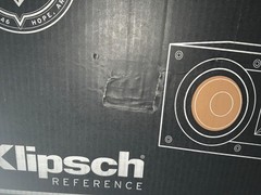 New Klipsch Reference R-25C Two Way Center Channel Home Speaker Black