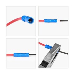 10pc 12V Car Add-a-Circuit Fuse Adapter w/ Standard & Mini Tap Blade Fuse Holder