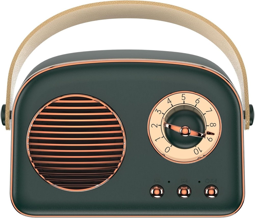 Retro Bluetooth Speakers, Small Wireless Bluetooth Speaker,Vintage Fashion Style
