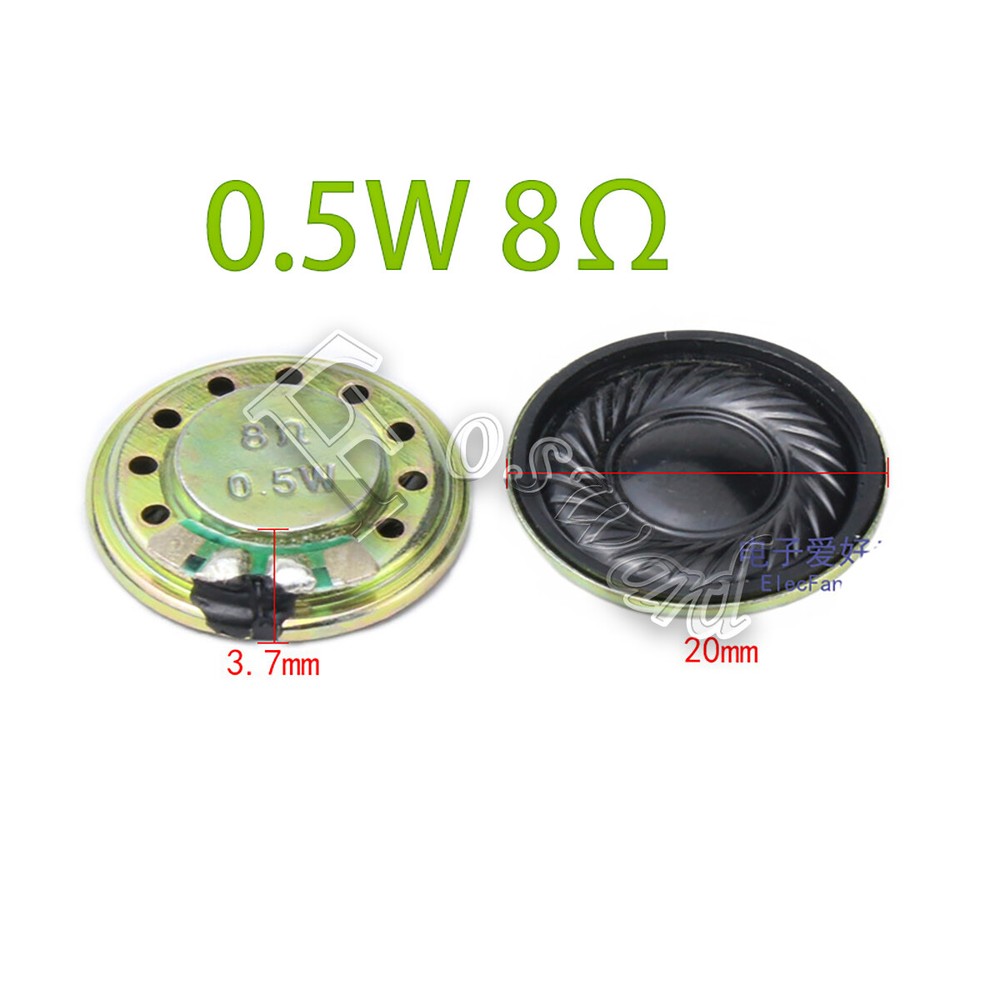 1/2W/0.5W 8OHM ROUND SPEAKER INSIDE MAGNET LOUDSPEAKER FOR BLUETOOTH SPEAKER LOT