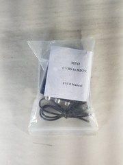 HD 1080P HDMI-compatible To AV RCA CVBS Adapter Mini for HDMI2AV Video Converter