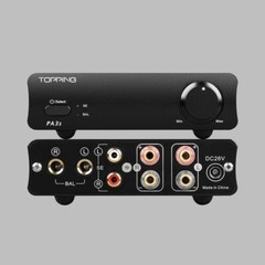 TOPPING PA3S Power Amplifier Fully Balanced MA12070x2 Merus Class D Amplifier